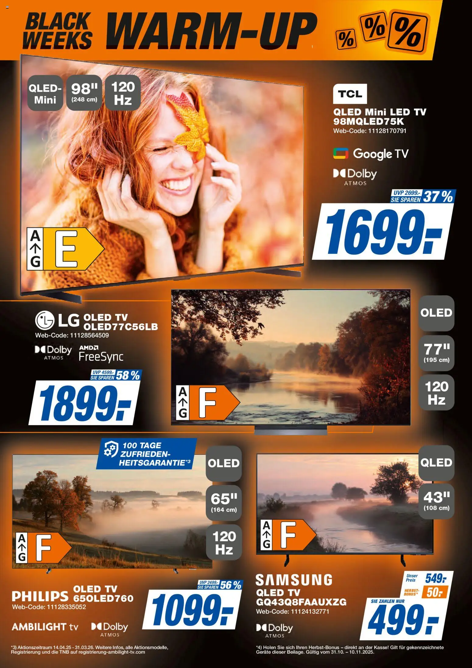 Expert - Black Friday – gültig ab 31.10.2025 | Seite: 4 | Produkte: LG, Philips, Samsung, TV