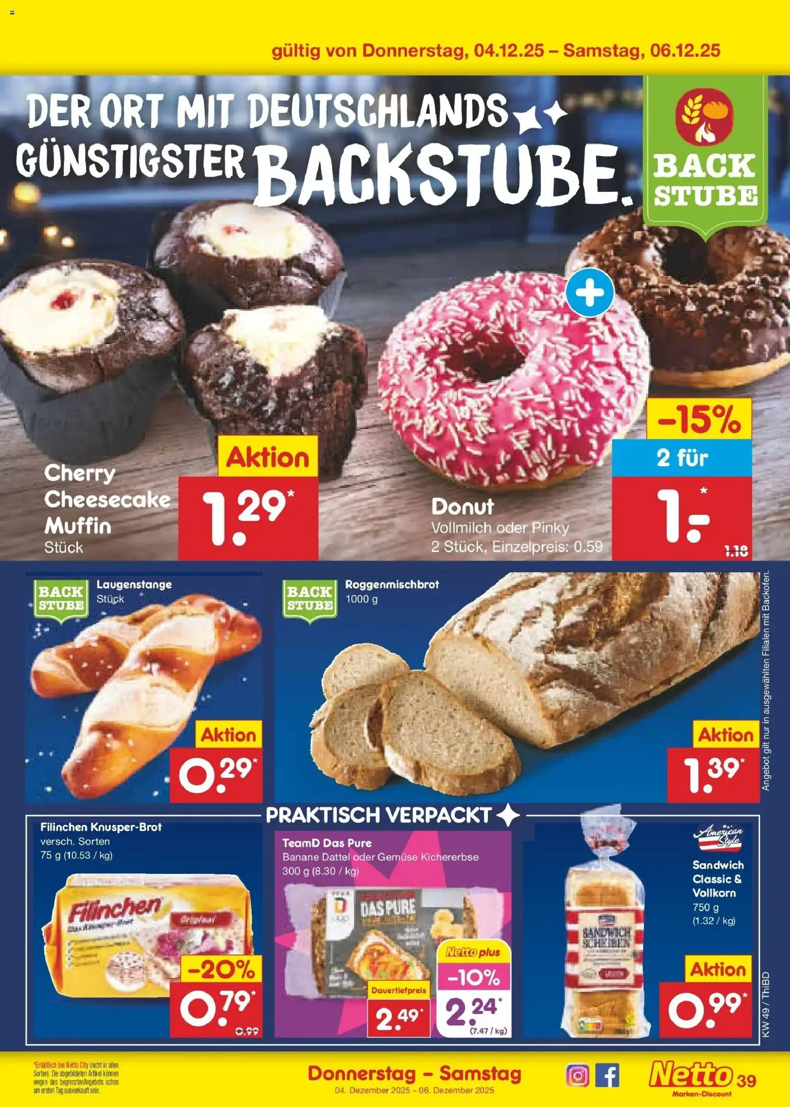 Netto Marken-Discount prospekt Dresden-Seidnitz	 – gültig ab 01.12.2025 | Seite: 41 | Produkte: Gemüse, Dattel