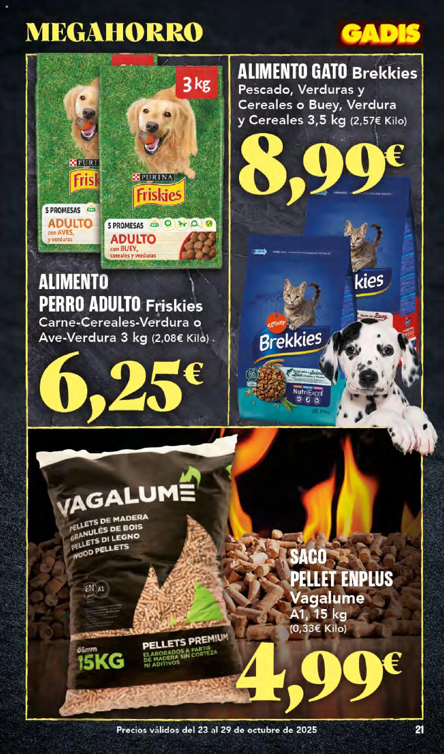 Gadis folleto │ válido desde el 23.10.2025 | Página: 21 | Productos: Cereales, Capsules nespresso