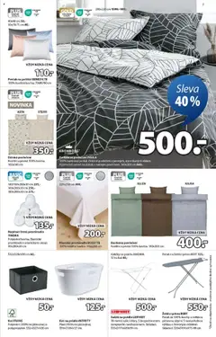 JYSK leták - Skvělá nabídka od 08.09.2025 | Strana: 7 | Produkty: Povlečení, Sušák na prádlo leifheit, Koš, Prostěradlo