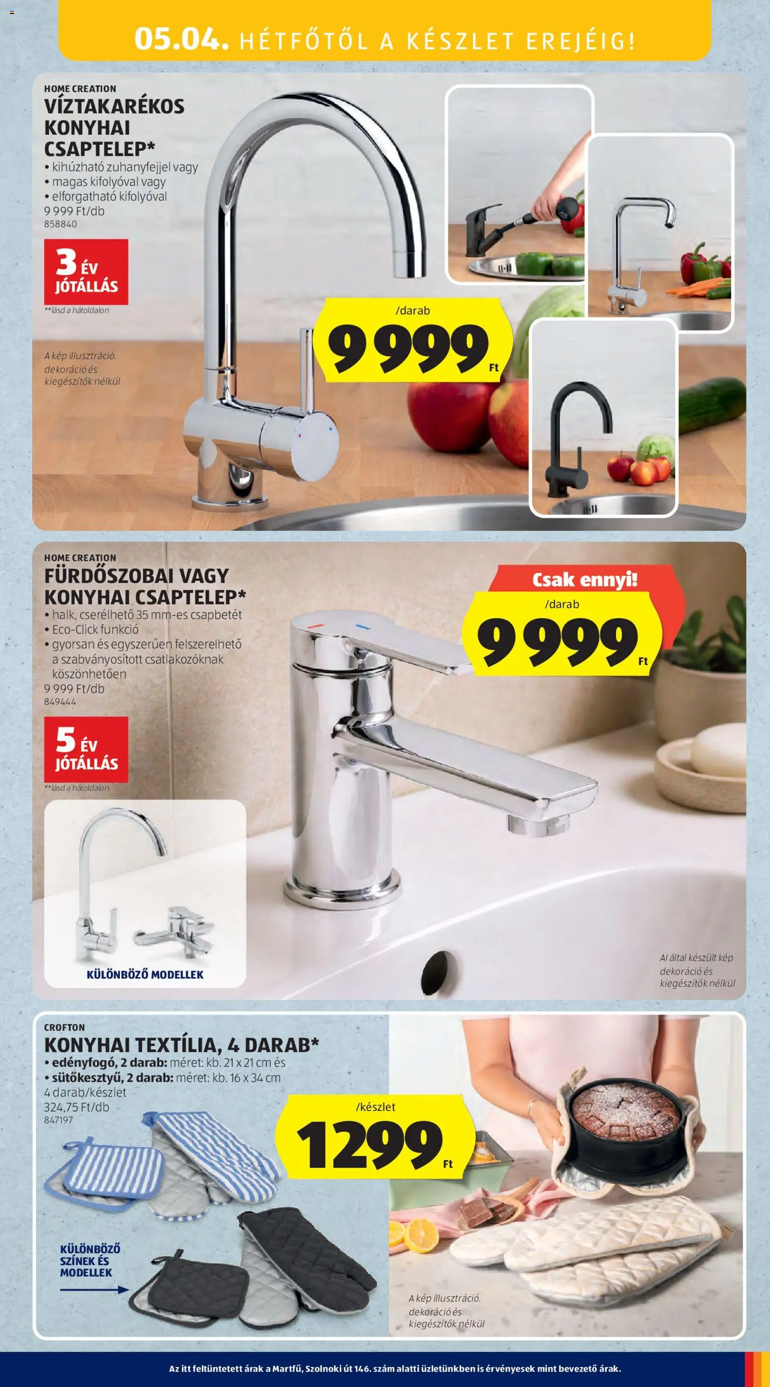 Aldi akciós ujság - amely érvényes a következő dátumtól: 30.04.2026 | Oldal: 47