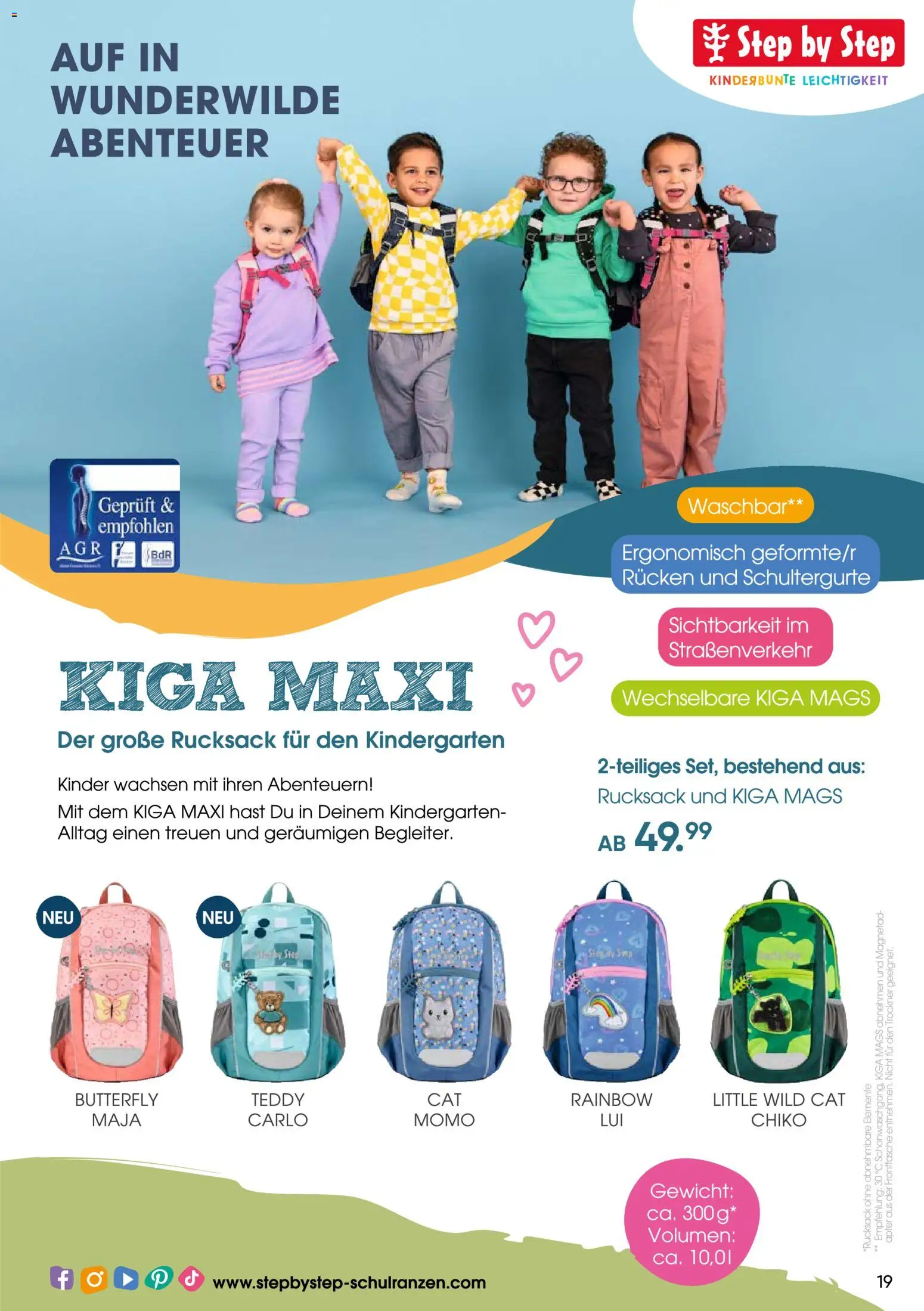 Galeria Karstadt Kaufhof Prospekt Schulranzen  	 – gültig ab 02.03.2026 | Seite: 19 | Produkte: Trockner, Gewicht, Rucksack