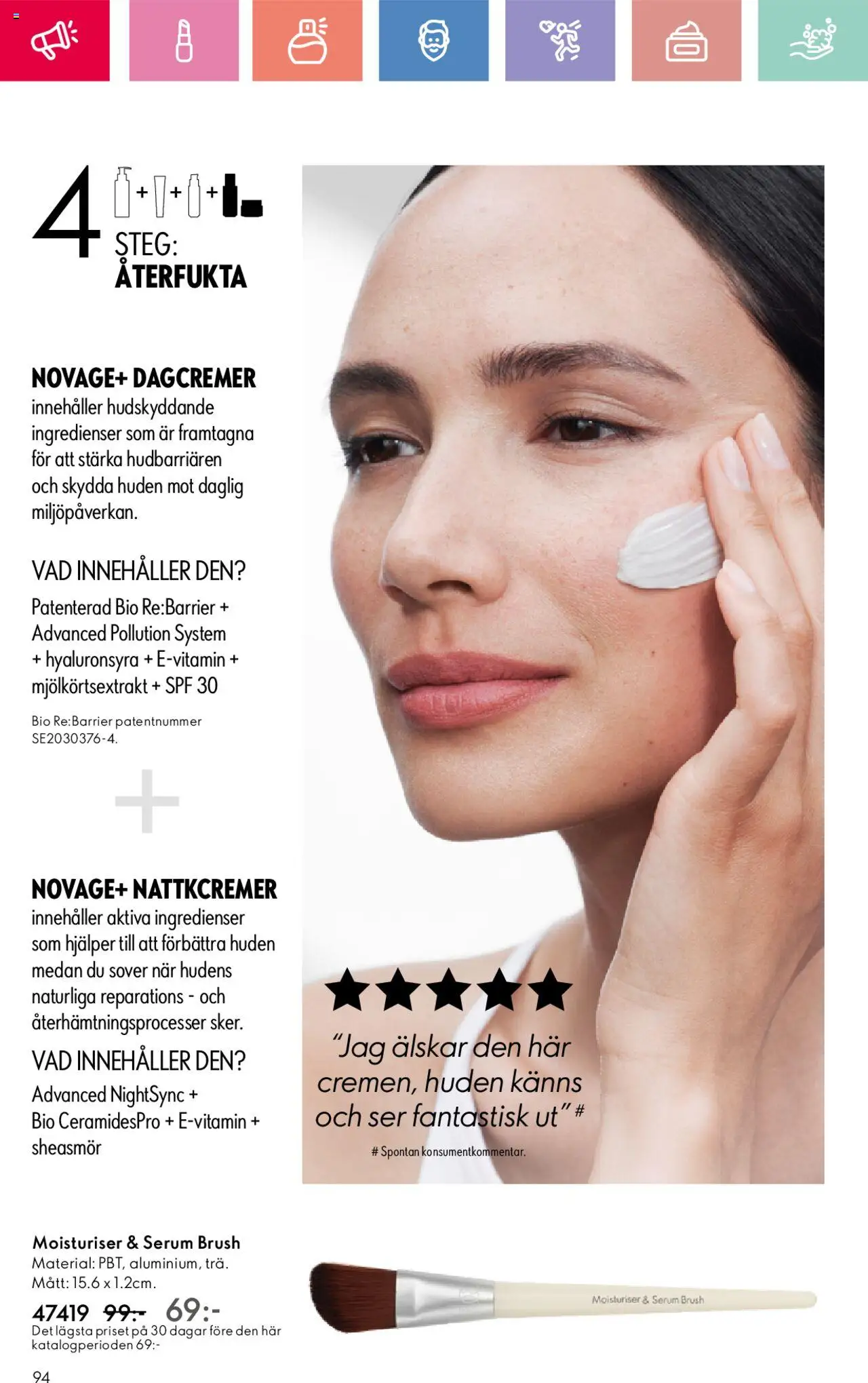 Oriflame reklamblad aktuell från 24.08.2025 | Sida: 94 | Produkter: Serum