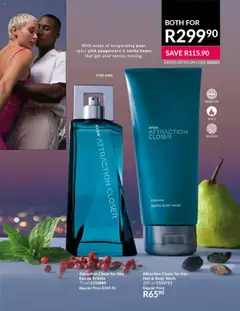 AVON Catalogue  │ valid from 01.07.2025 | Page: 49 | Products: Beans, Eau de toilette, Body wash