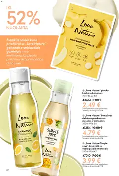 Oriflame leidinys galioja nuo 18.02.2026 | Puslapis: 172 | Prekių: Šampūnas, Kaukė, Dušo želė