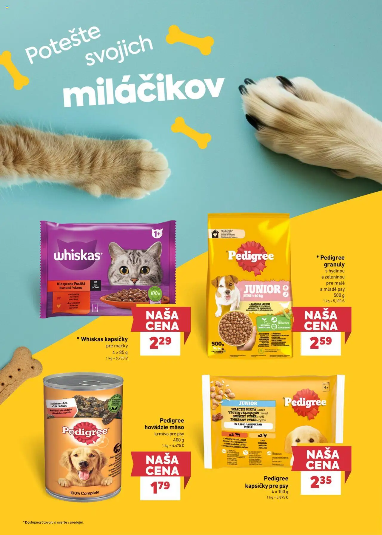 Billa leták │ platný od 18.06.2025 | Strana: 21 | Produkty: Hovädzie mäso, Whiskas