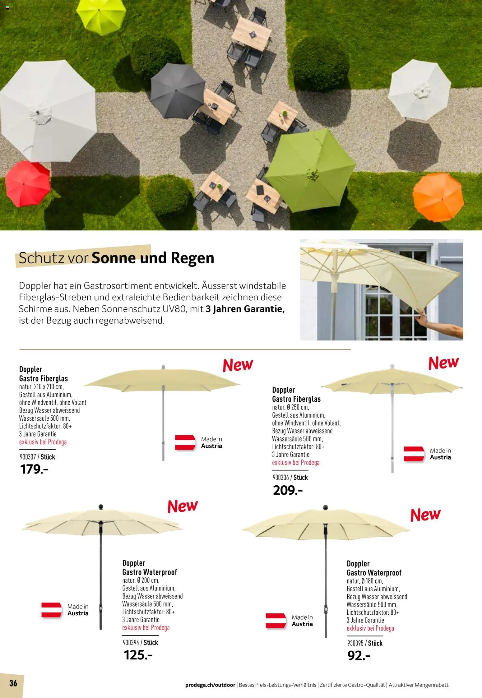 Prodega Aktionen Outdoor-Ausstattung – gültig ab 01.03.2026 | Seite: 36 | Produkte: Wasser