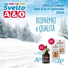 Anteprima del volantino A&O Svelto catalogo valido a partire dal 08.01.2026