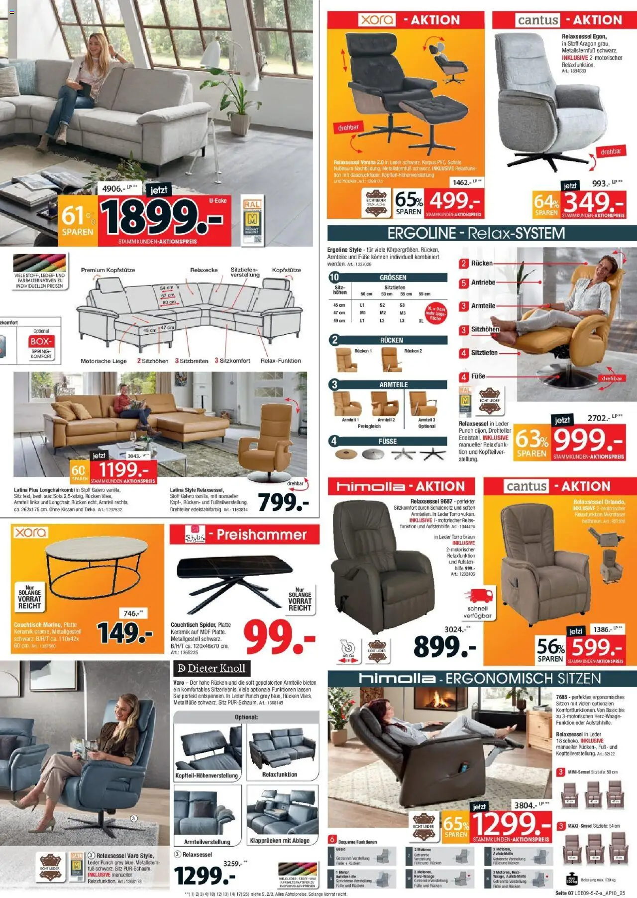 Zurbrüggen Best Deals – gültig ab 20.09.2025 | Seite: 7 | Produkte: Kissen, Sofa, Couchtisch, Box