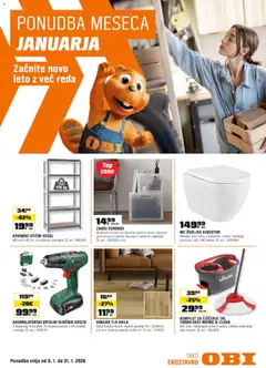 OBI katalog akcije – veljaven od 06.01.2026