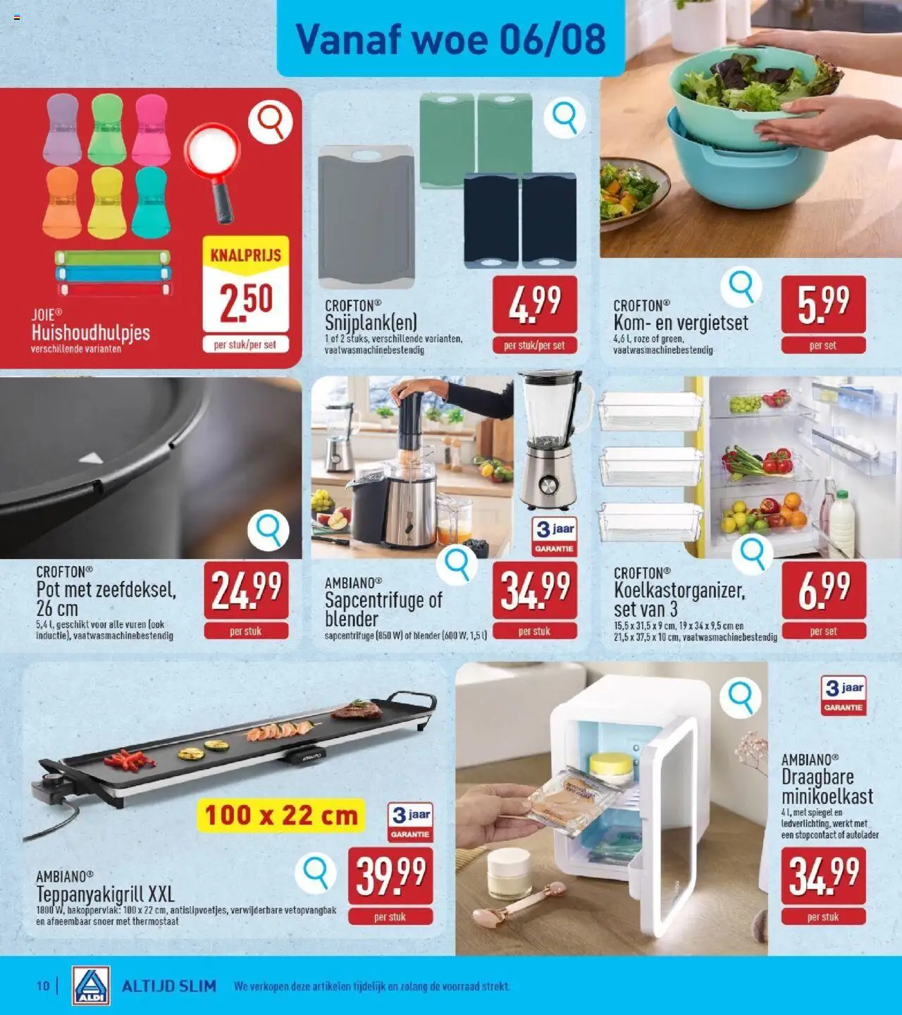  | Pagina: 10 | Producten: Blender, Sapcentrifuge, Stopcontact, Spiegel