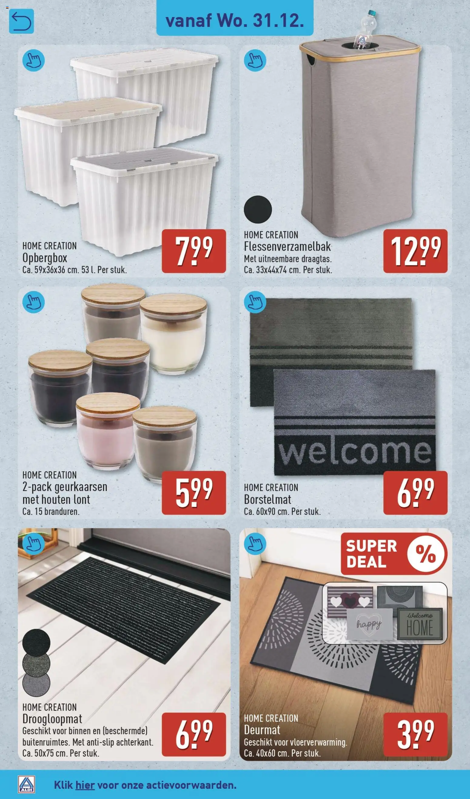 {H1} | Pagina: 28 | Producten: Deurmat