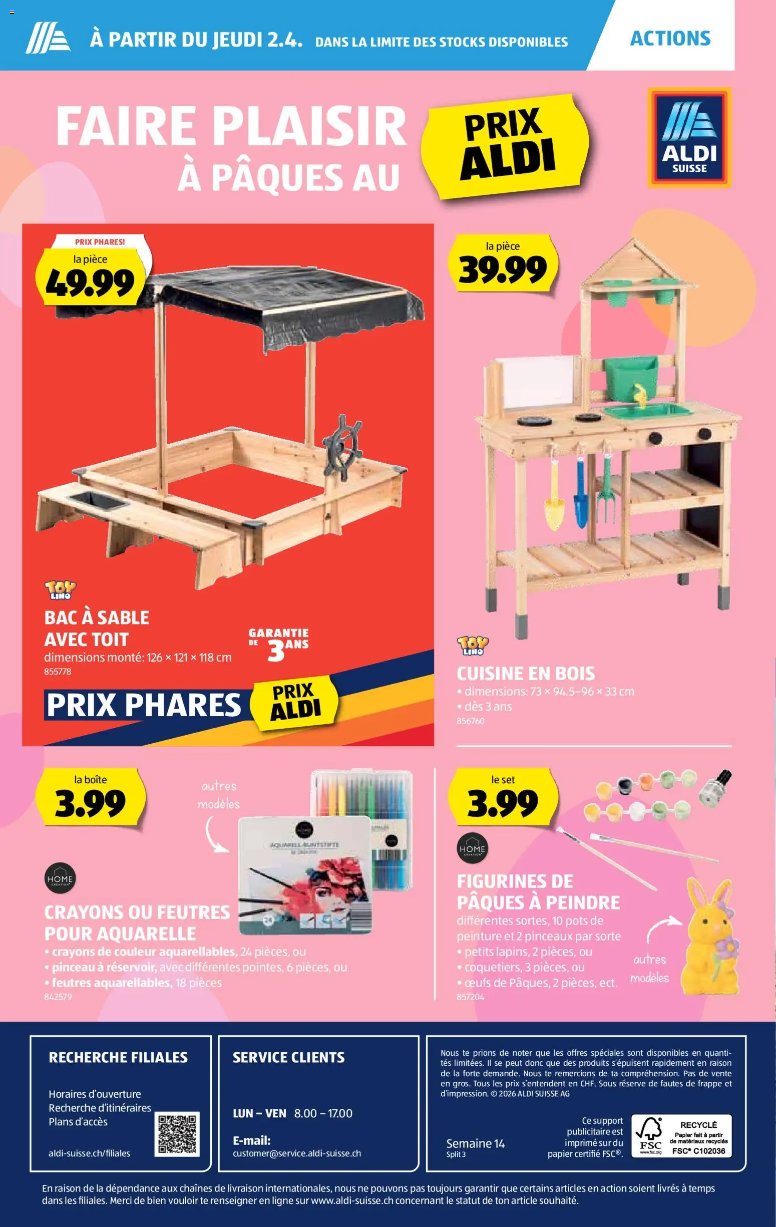 Aldi aktionen FR – gültig ab 02.04.2026 | Seite: 1