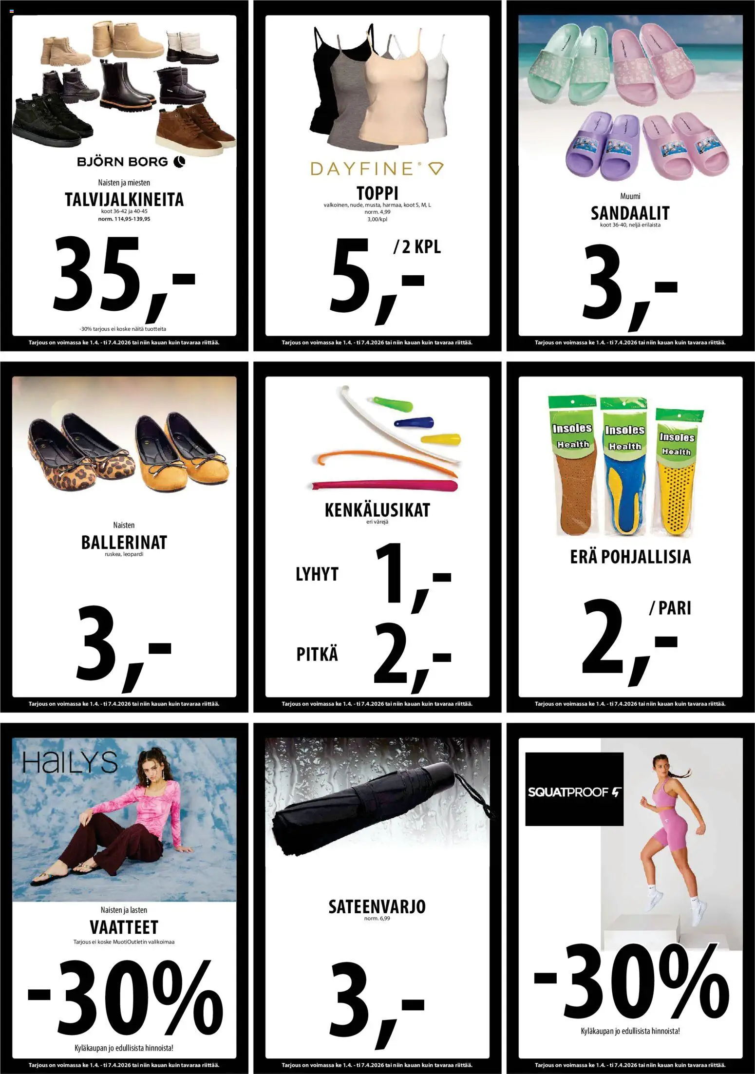 Tuuri tarjoukset – voimassa 01.04.2026 alkaen | Sivu: 29