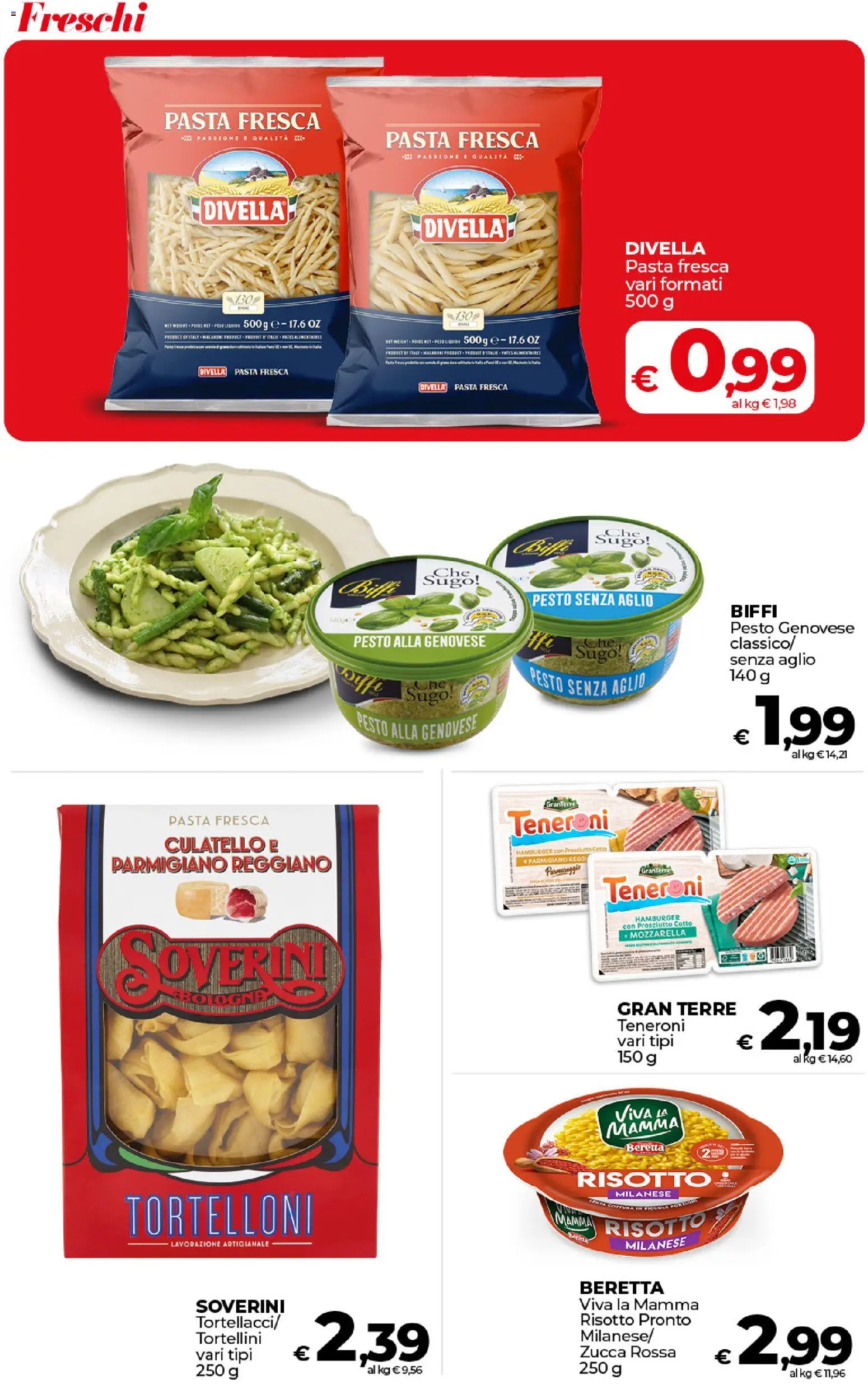 Volantino COOP del 17.01.2026 | Pagina: 7 | Prodotti: Prosciutto Cotto, Zucca, Pesto, Sugo