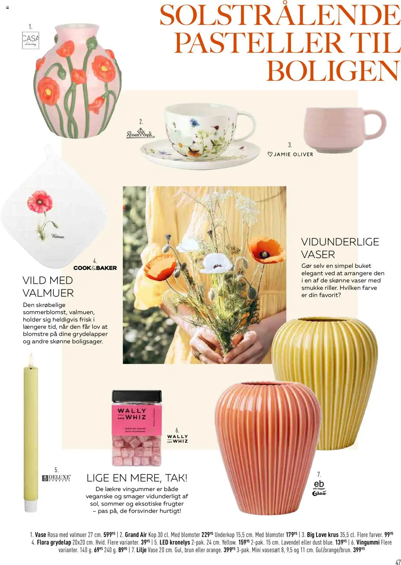 Imerco Tilbudsavis gyldig fra 13.05.2025 | Side: 47 | Produkter: Vase, Vingummi