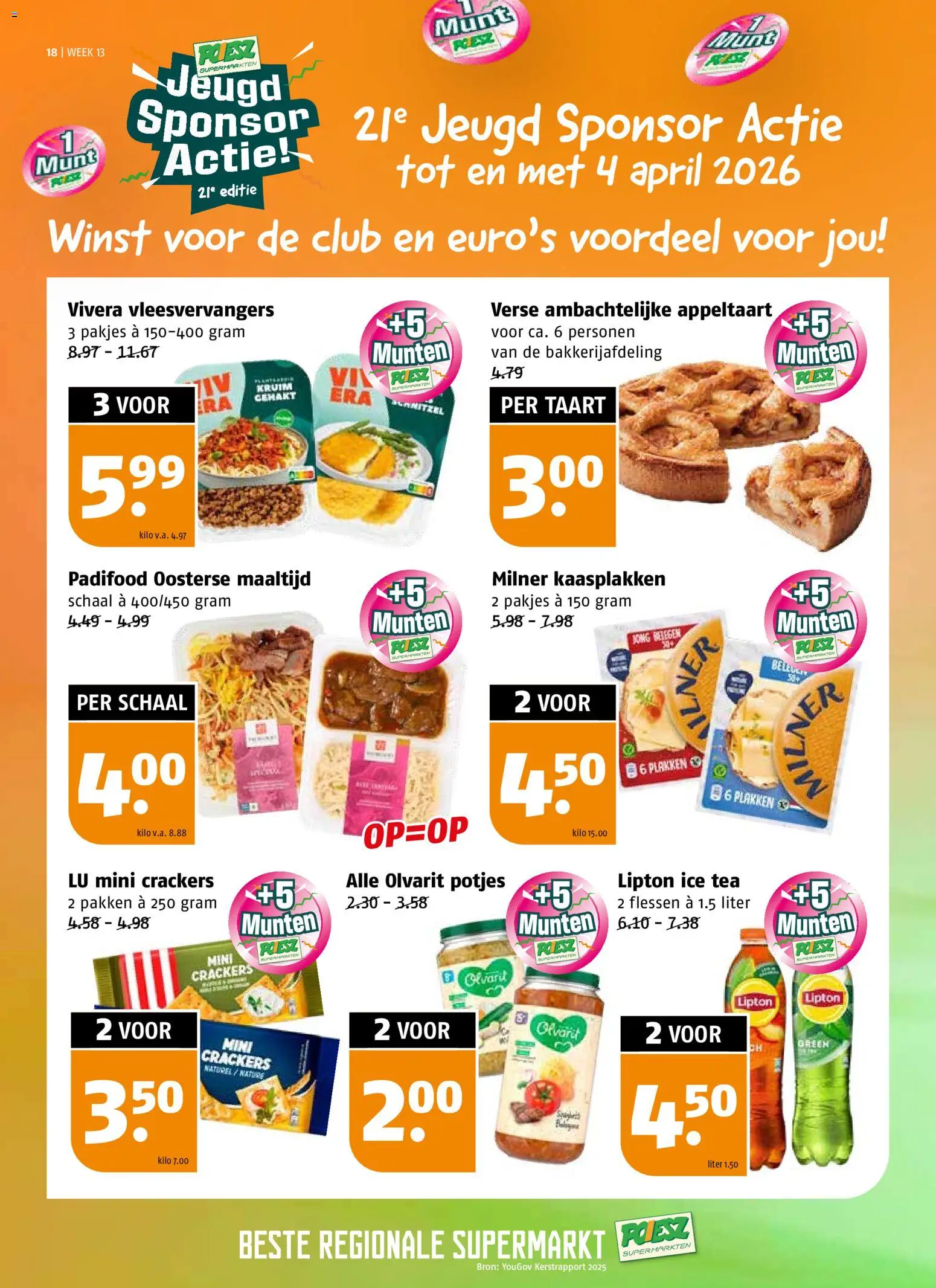 {H1} | Pagina: 18 | Producten: Édességek, Schaal, Gehakt, Appeltaart