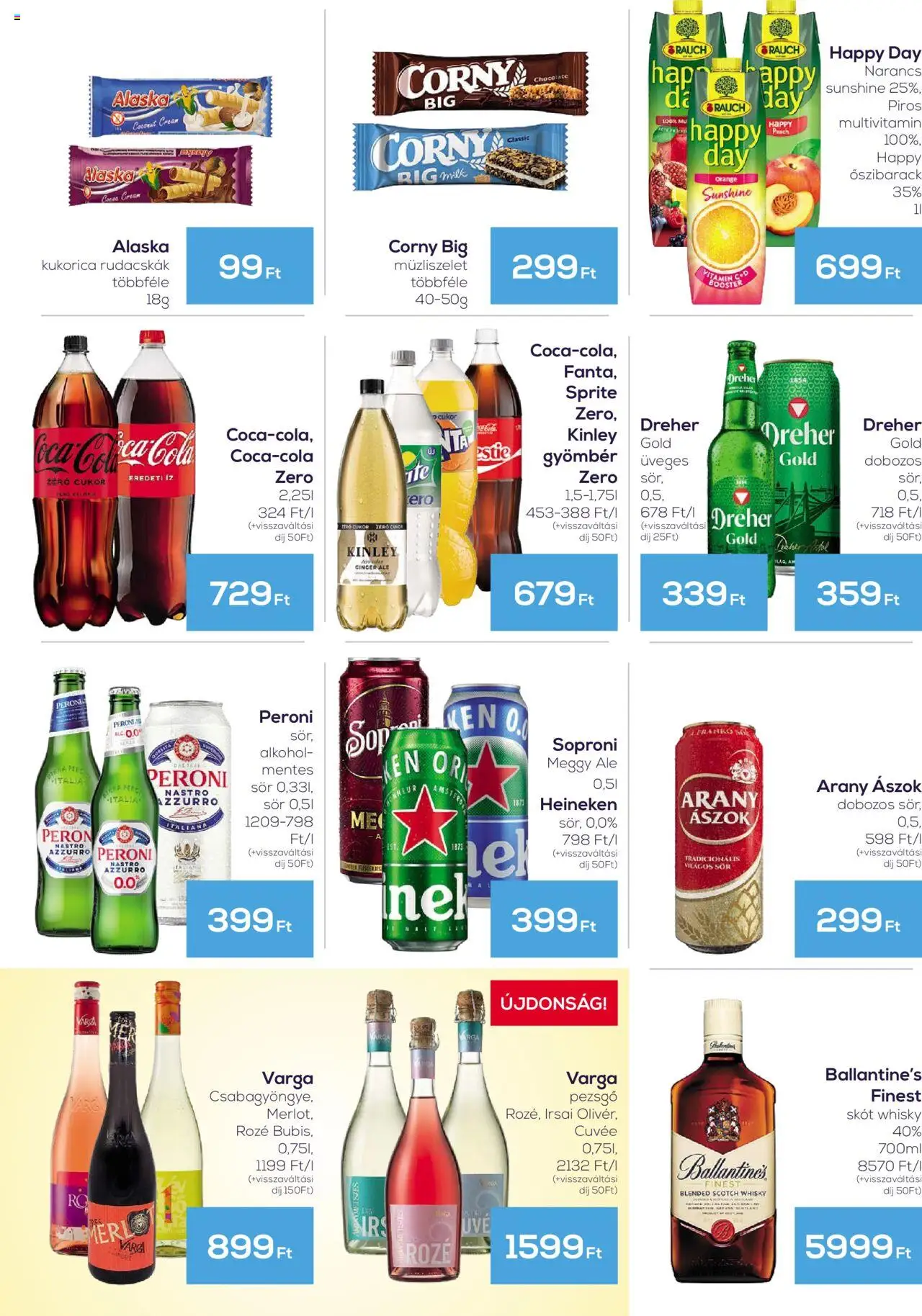 G'Roby akciós ujság - amely érvényes a következő dátumtól: 02.10.2025 | Oldal: 3 | Termékek: Meggy, Dobozos sör, Narancs, Cukor