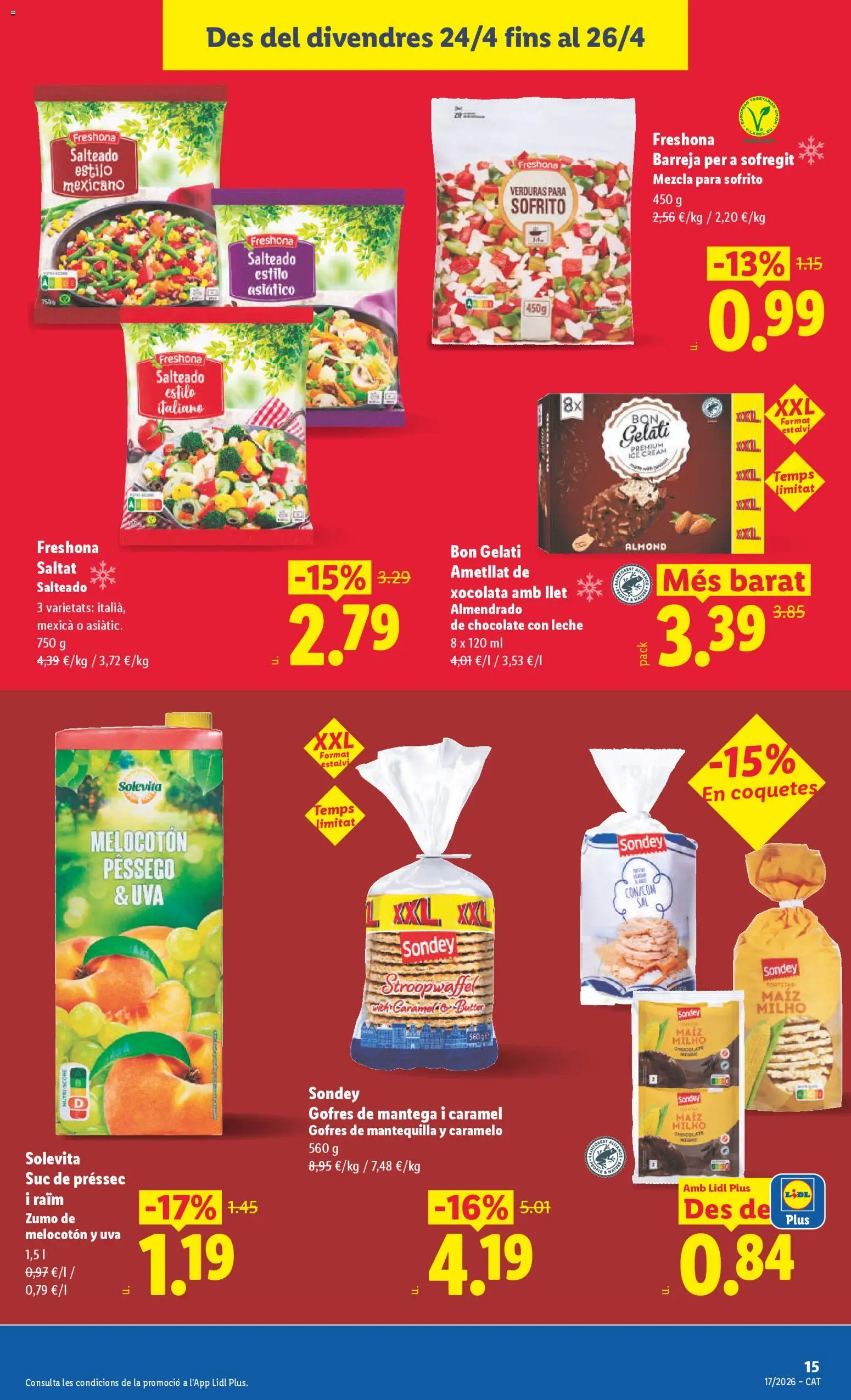Lidl folleto │ válido desde el 20.04.2026 | Página: 27 | Productos: Leche, Chocolate, Chocolate con leche, Συσκευή ροής