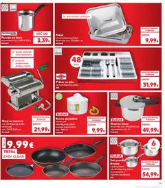 Katalog Kaufland - Pregled kataloga iz trgovine Kaufland, vrijedi od 07.01.2026 | Stranica: 29 | Proizvodi: Tjestenina, Pan, Pasta, Sjeckalica