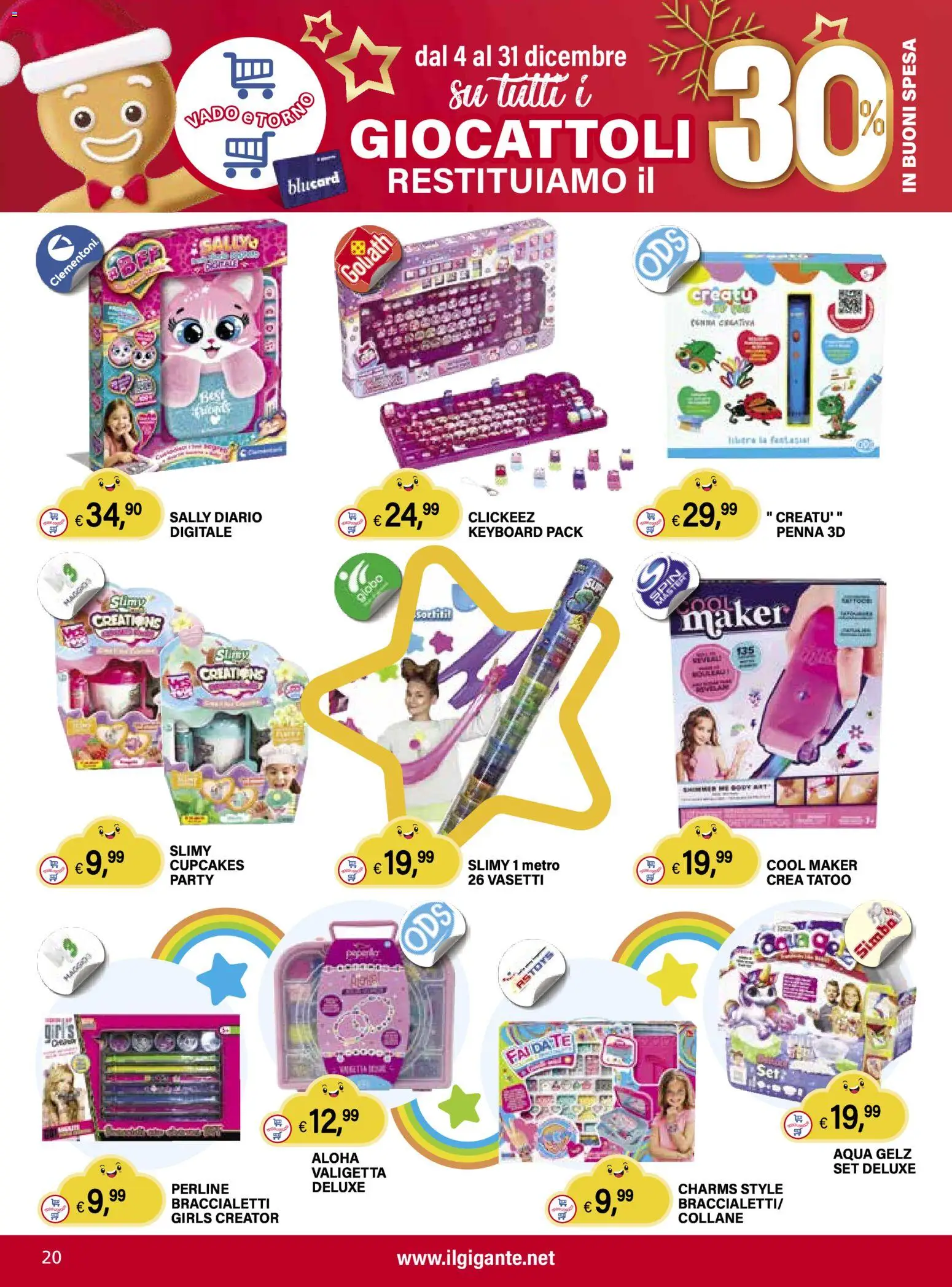 Volantino Il Gigante del 04.12.2025 | Pagina: 20 | Prodotti: Valigetta