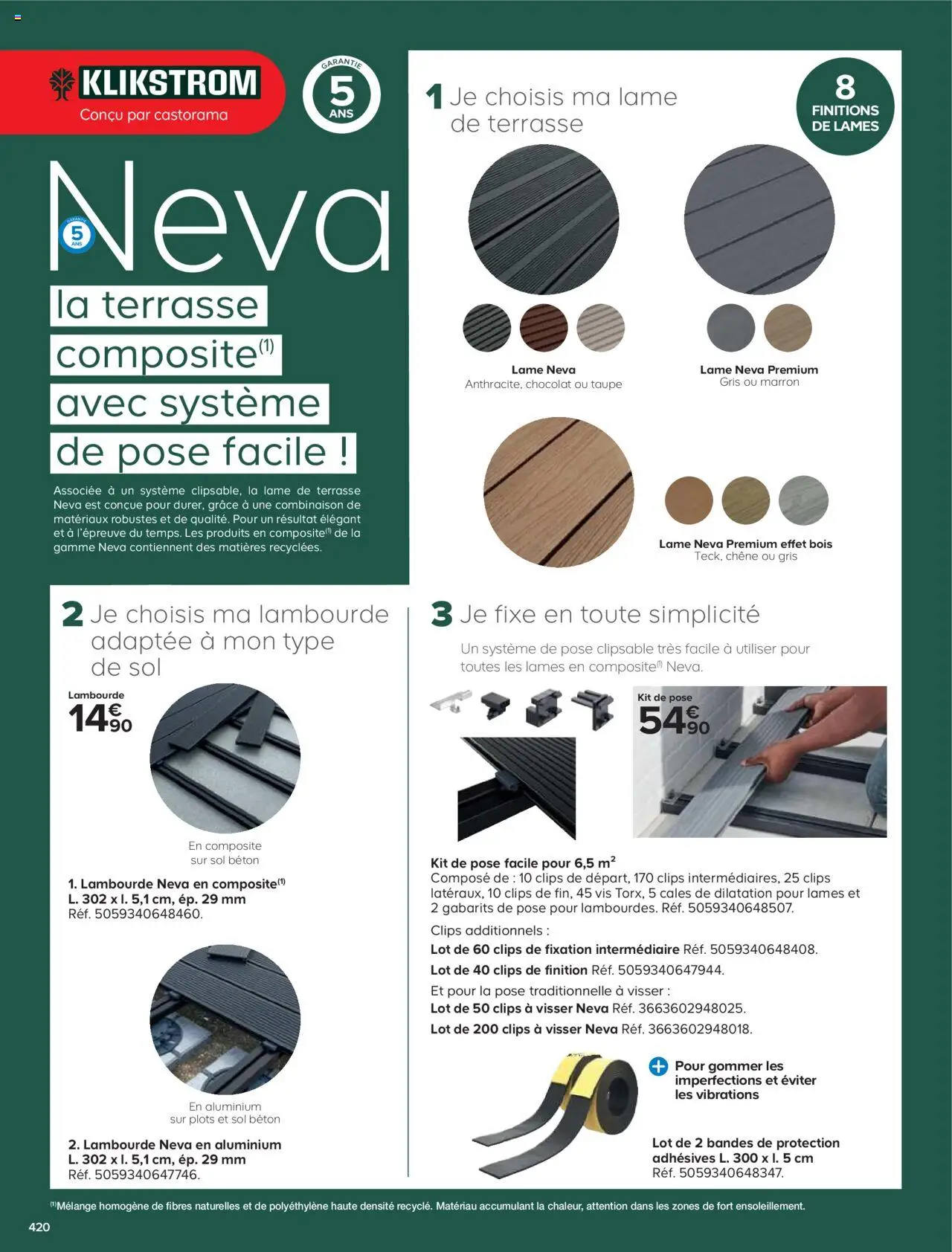 {H1} | Page: 420 | Produits: Plots, Combinaison, Chocolat