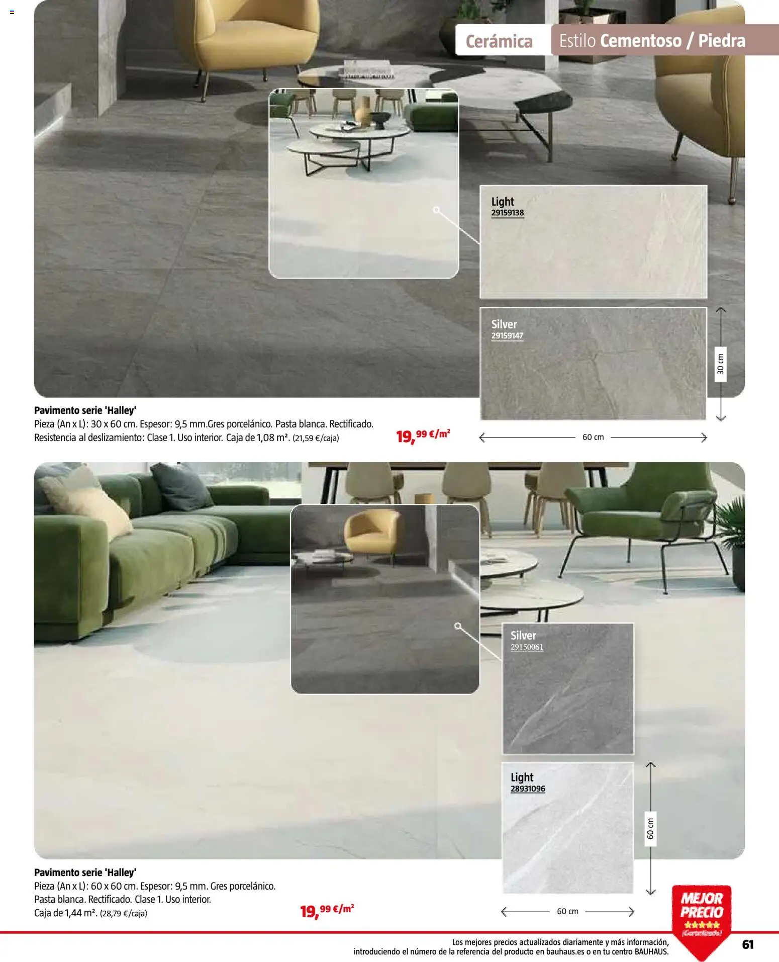 Bauhaus - Suelos y revestimientos │ válido desde el 24.02.2026 | Página: 61 | Productos: Pasta, Caja