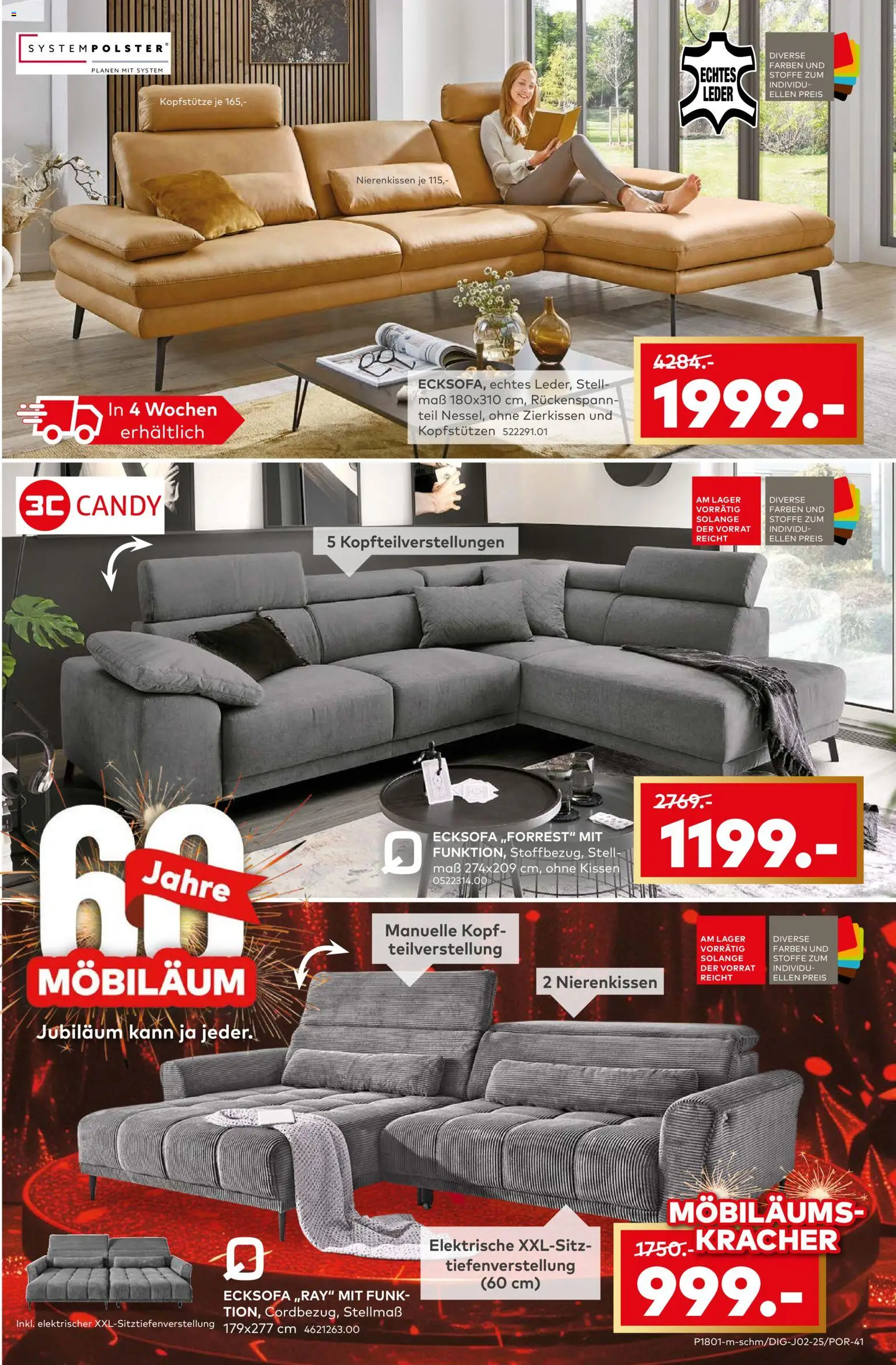 Porta! Prospekt 	 – gültig ab 27.10.2025 | Seite: 5 | Produkte: Ecksofa, Kissen