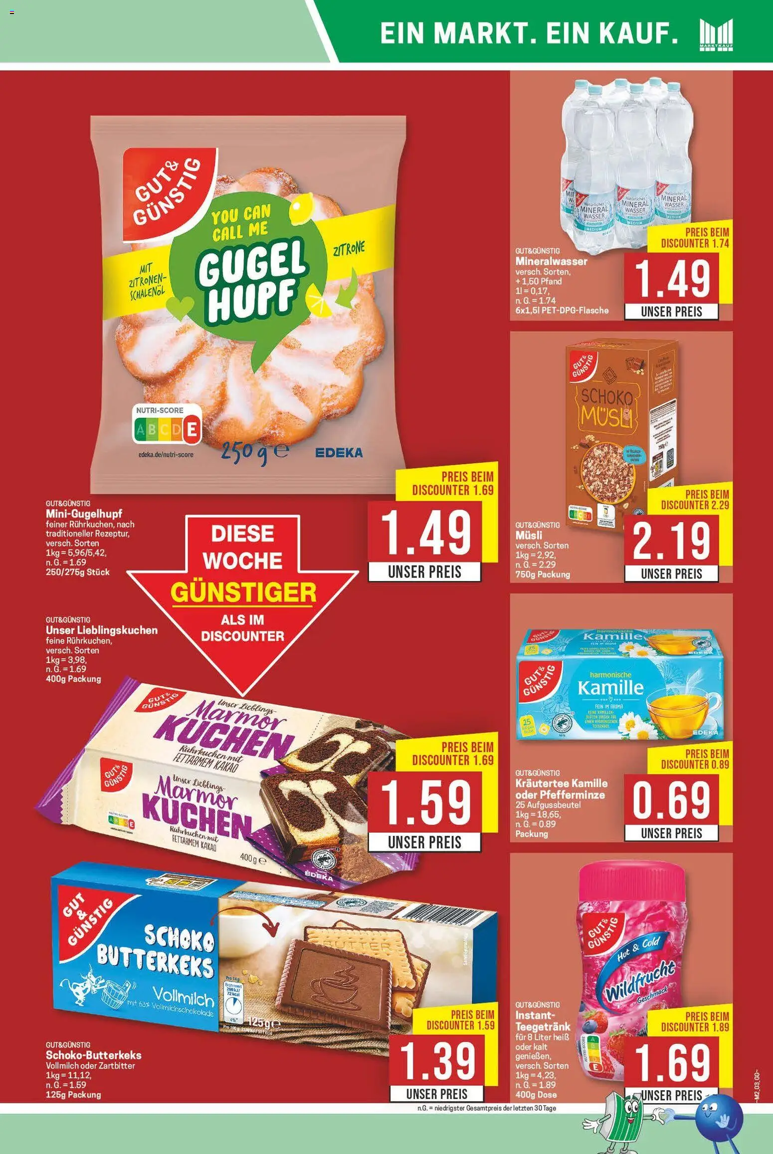 Marktkauf Prospekt 	 – gültig ab 05.01.2026 | Seite: 3 | Produkte: Musli, Zitrone, Kuchen, Zitronen