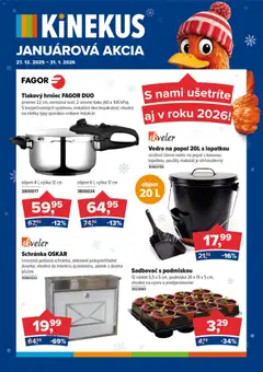 Kinekus leták platný od 27.12.2025