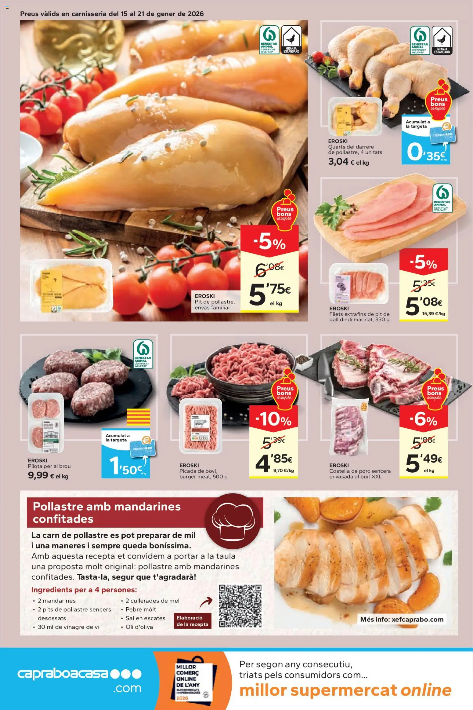 Caprabo folleto │ válido desde el 15.01.2026 | Página: 6 | Productos: Δεξαμενή