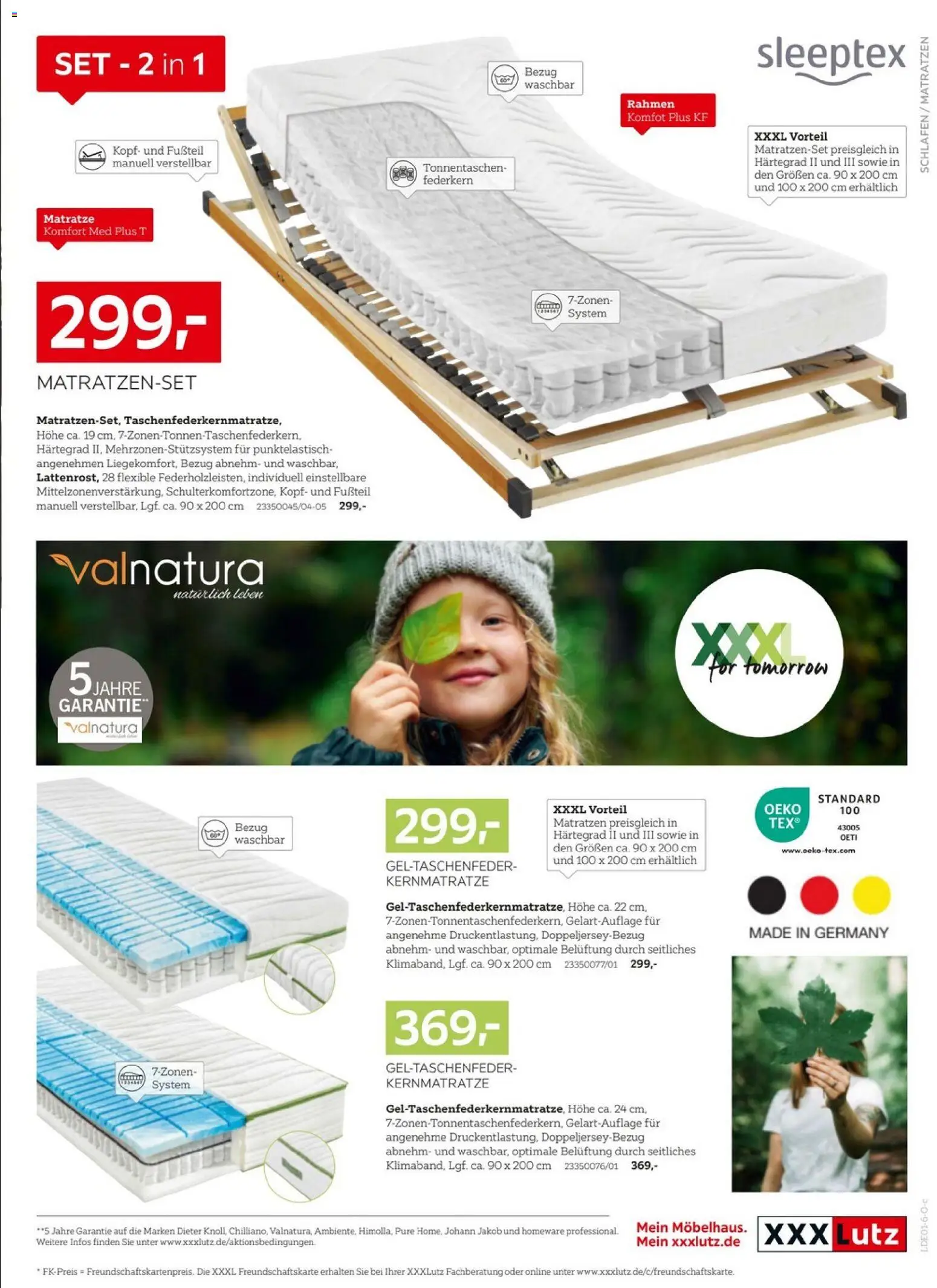 XXXL Lutz - Jubiläum – gültig ab 04.01.2026 | Seite: 19 | Produkte: Matratze