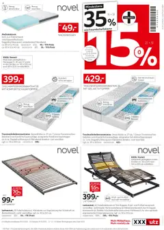 XXXL Lutz Prospekt 	 ab 12.10.2025 gültig | Seite: 31 | Produkte: Lattenrost, Topper