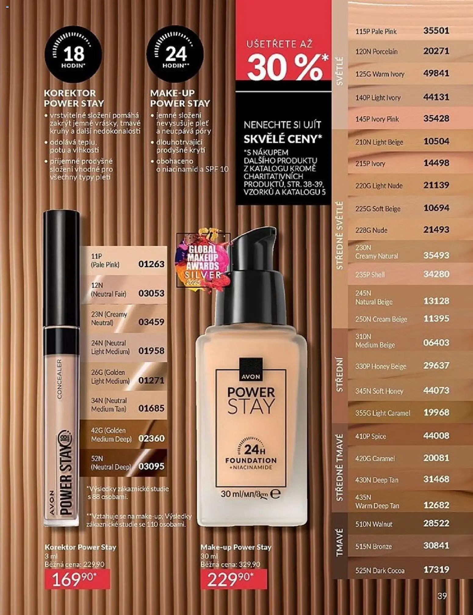 Avon Katalog 04/2026 od 01.04.2026 | Strana: 39 | Produkty: Makeup, Korektor