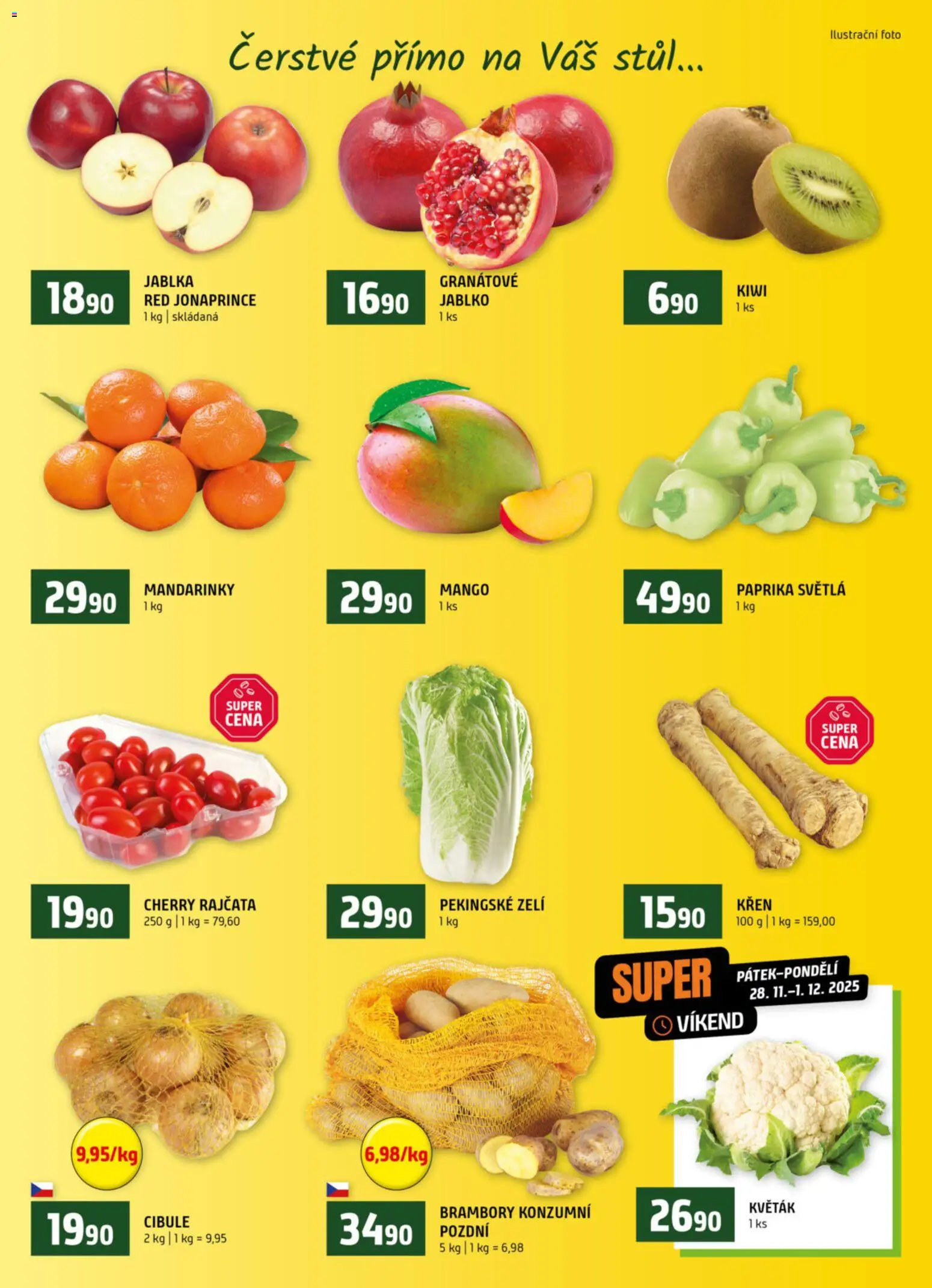 Terno leták - Hradec Králové od 26.11.2025 | Strana: 6 | Produkty: Křen, Kiwi, Paprika, Cibule