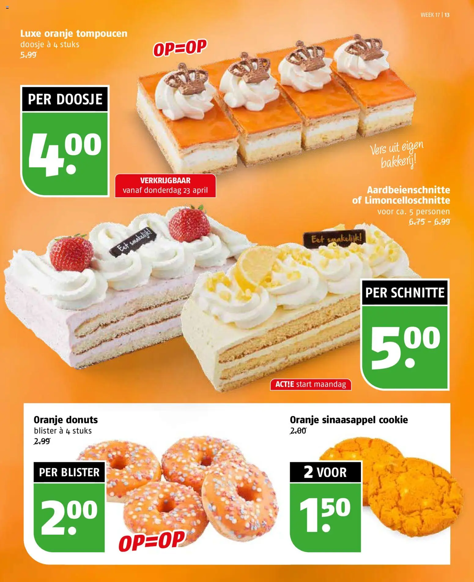 {H1} | Pagina: 13 | Producten: Donuts