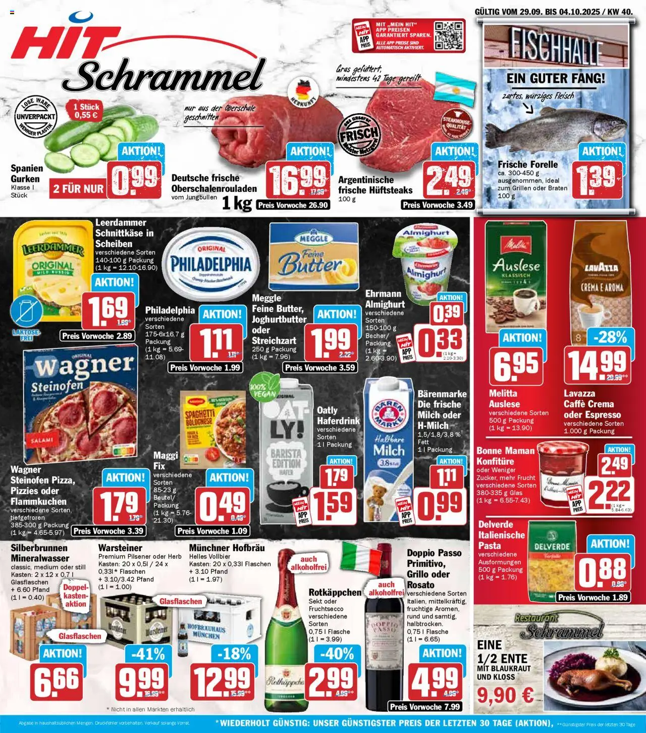 HIT - Baden-Württemberg – gültig ab 29.09.2025 | Seite: 1 | Produkte: Maggi, Philadelphia, Doppio Passo, Bonne maman