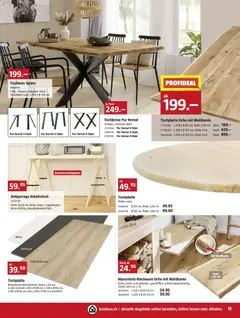 Bauhaus Aktionen ab 29.12.2025 gültig | Seite: 15 | Produkte: Arbeitstisch