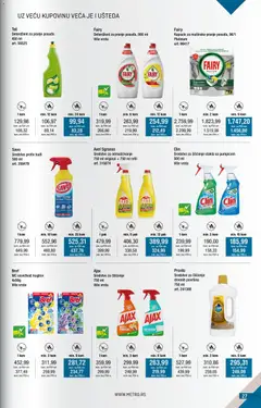 Metro kupi više plati manje - pregled Metro kataloga - važi od 01.02.2026 | Strana: 27 | Proizvode: Bref, Kapsule, Wc, Ajax