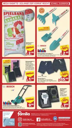 Famila Nordwest  Sonderangebote - gültig ab dem 28.07.2025 | Seite: 4 | Produkte: Bosch, Batterien, Hose, Kurze hose