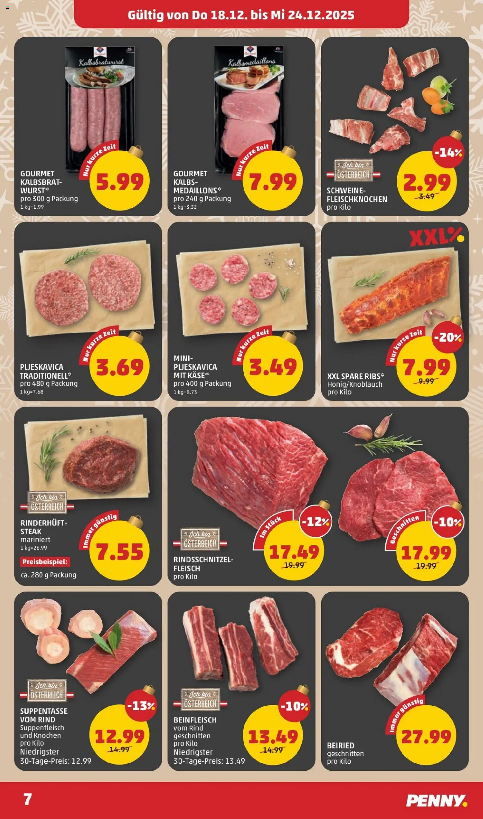 Penny Markt Flugblatt gültig ab 18.12.2025 | Seite: 7