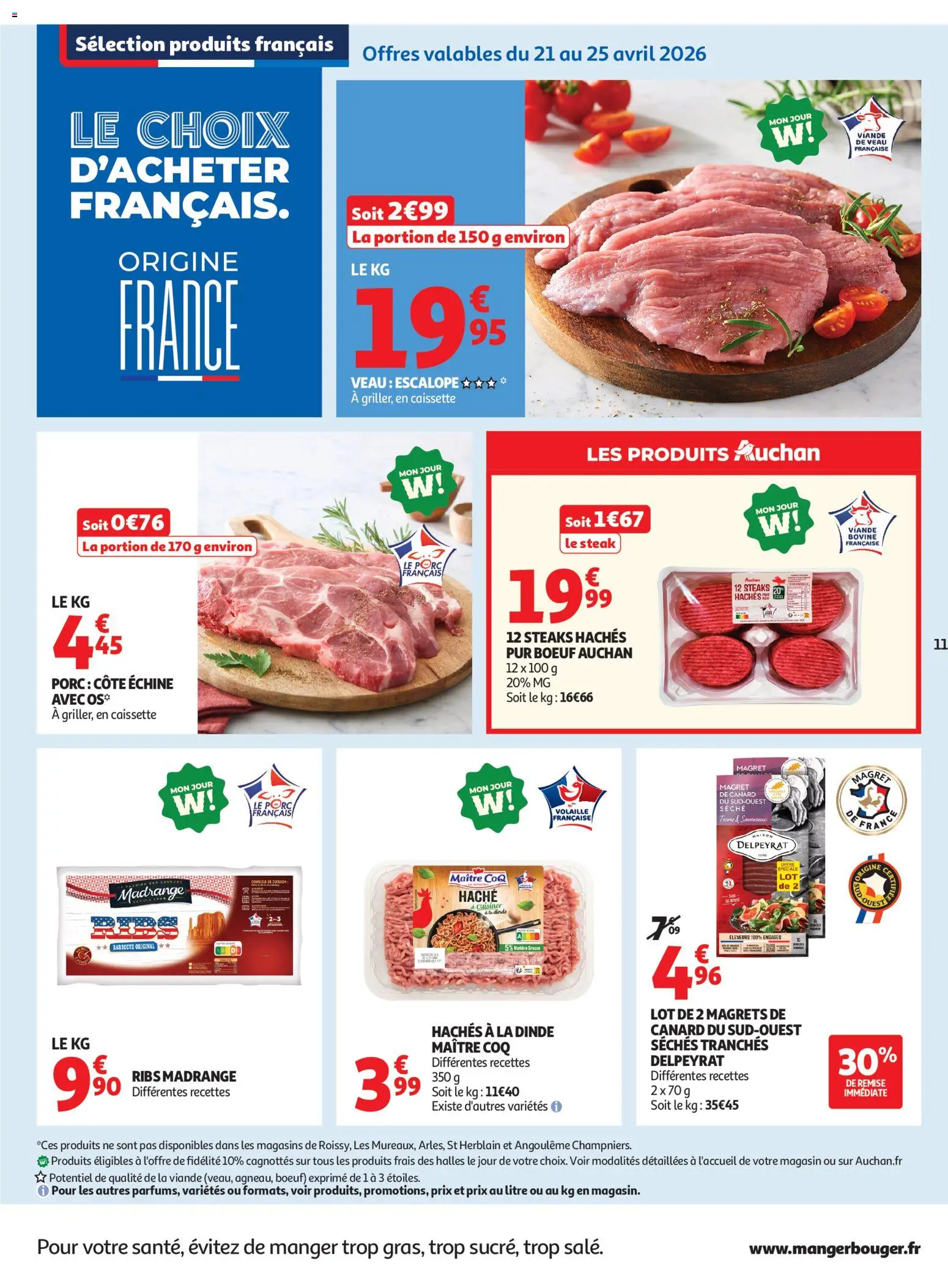 {H1} | Page: 13 | Produits: Sel, Viande, Ribs, Porc