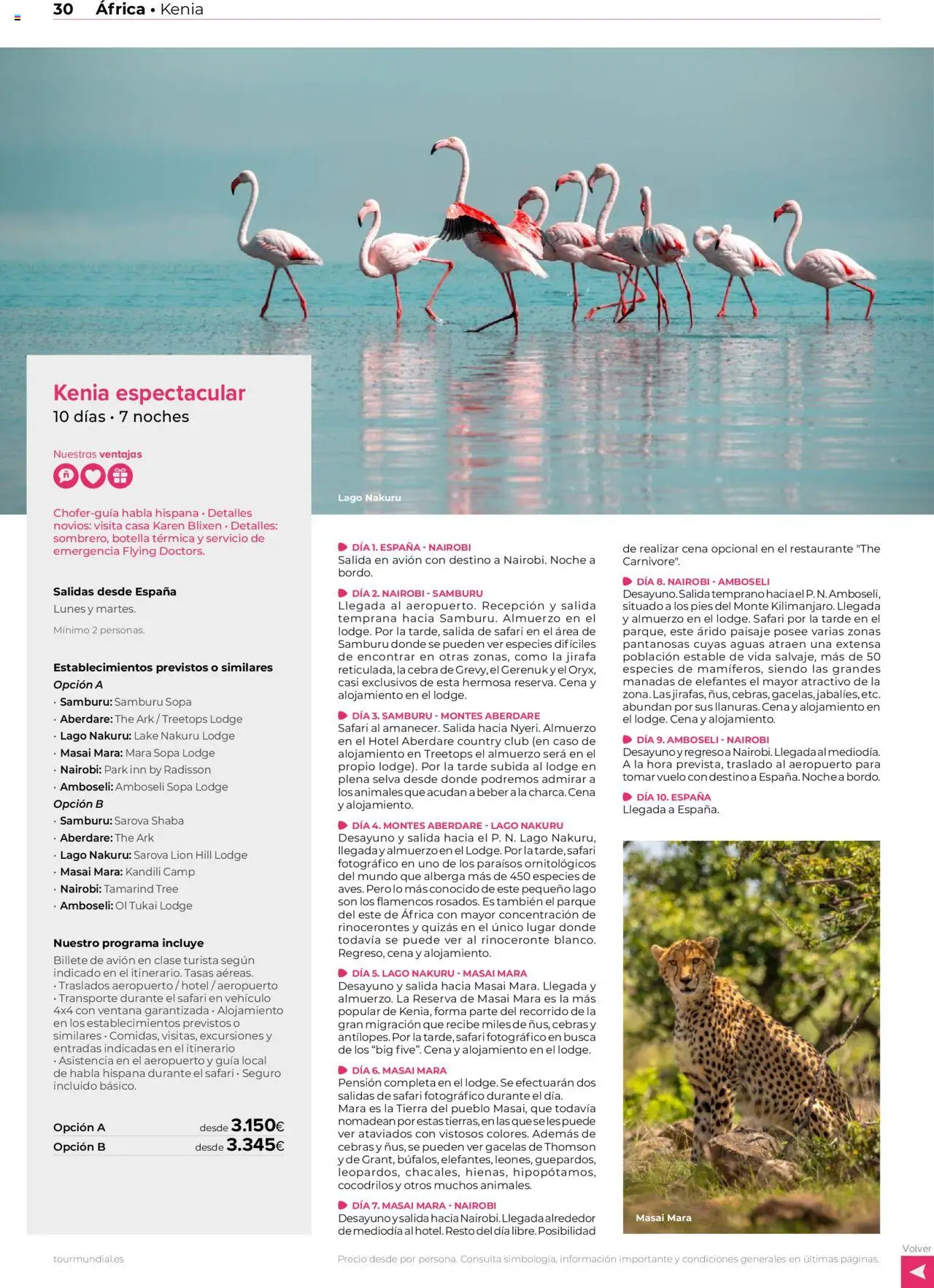 Viajes El Corte Inglés Africa y Oriente Medio │ válido desde el 01.01.2025 | Página: 30