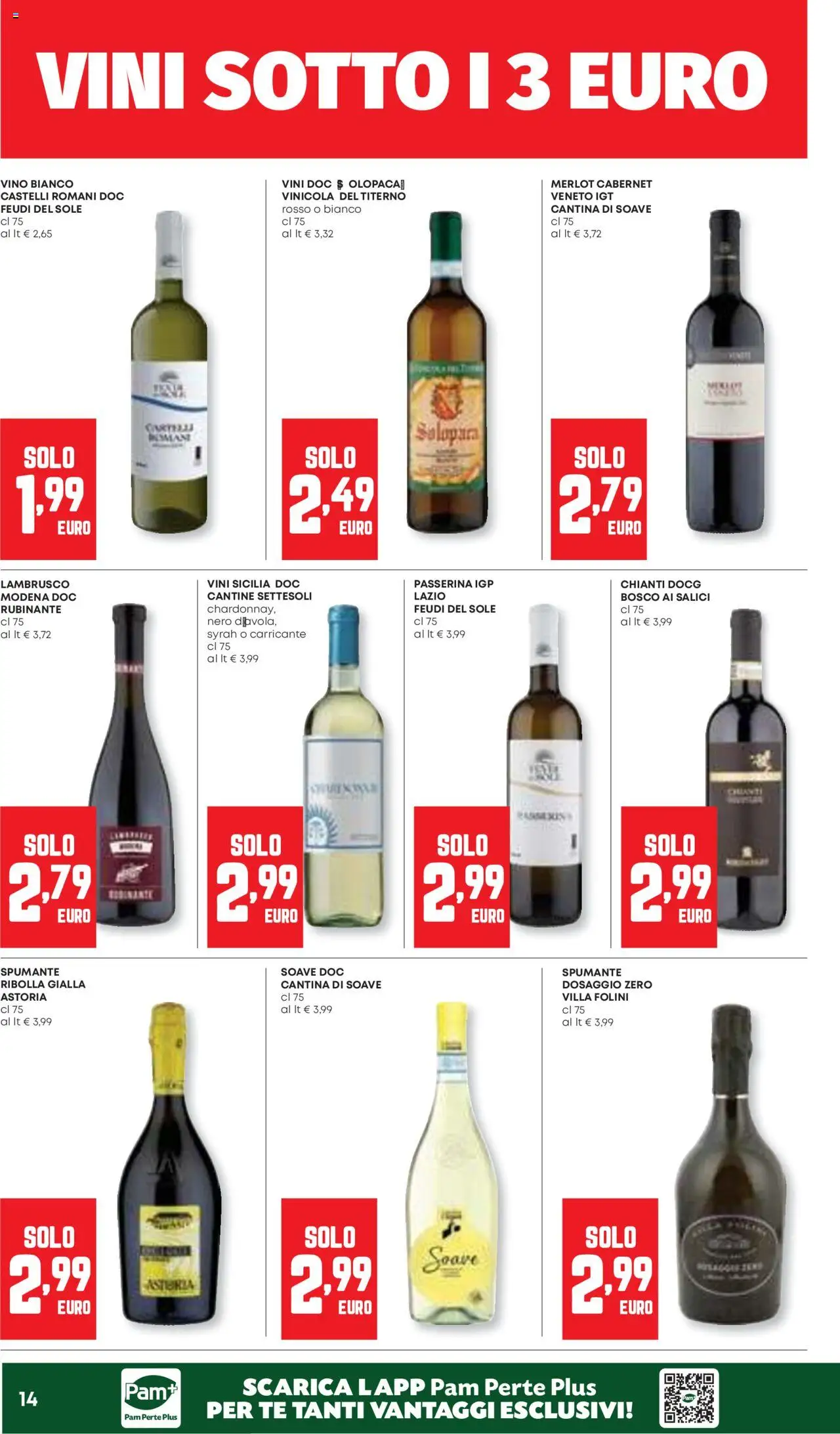 Volantino Panorama del 09.10.2025 | Pagina: 14 | Prodotti: Tè, Vino, Spumante, Vino bianco