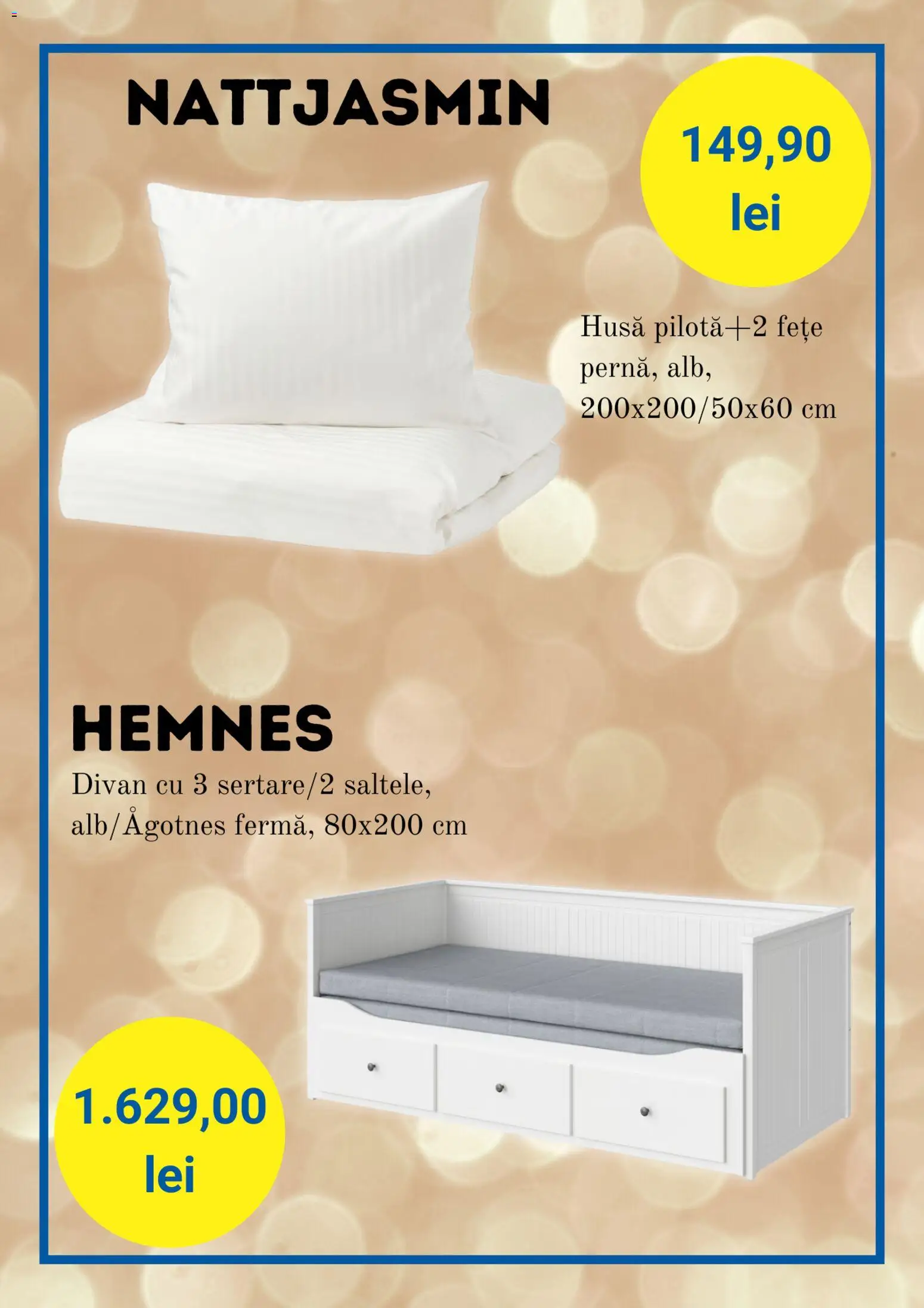 Noul catalog IKEA – valabil de la 01.12.2025 | Pagină: 3 | Produse: Divan