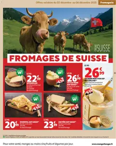 Auchan - Les prix bas qui font du bien au quotidien - Voorbeeld van een folder van Auchan, geldig van 02.12.2025 | Pagina: 21 | Producten: Gruyère, La