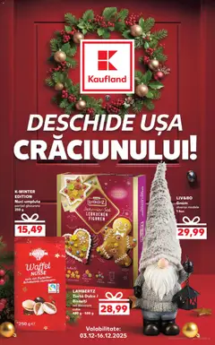 Ofertele Kaufland valabile de la 03.12.2025
