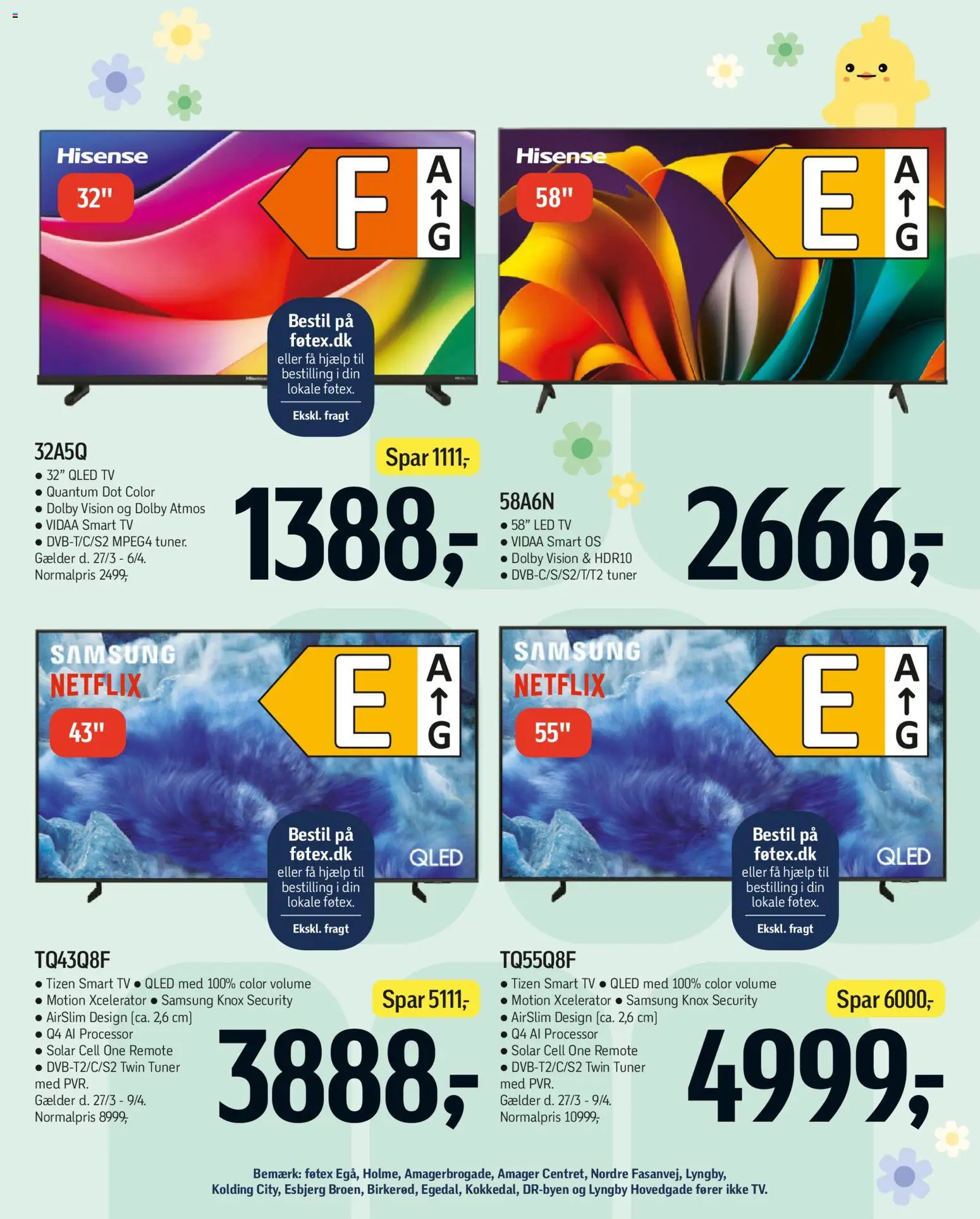 Føtex tilbudsavis – gyldig fra 27.03.2026 | Side: 65 | Produkter: Processor, Smart TV, TV