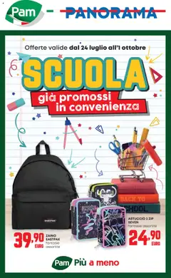 Anteprima del volantino Panorama Scuola catalogo valido a partire dal 24.07.2025