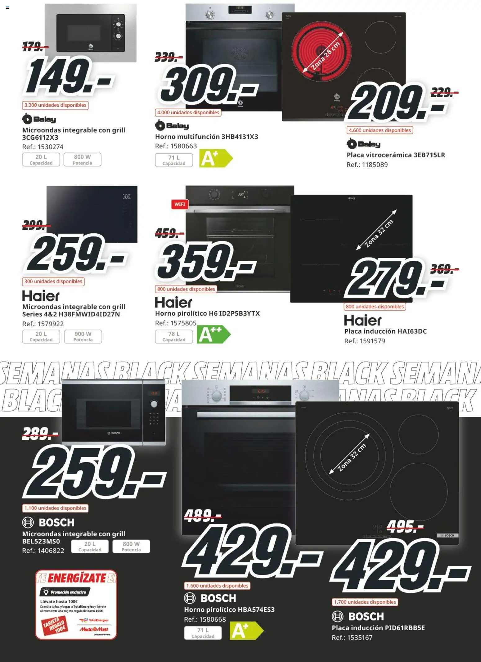 Media Markt Black Friday │ válido desde el 03.11.2025 | Página: 4 | Productos: Horno
